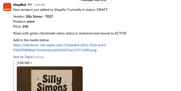 Instant Shopify — Automated Product Onboarding System