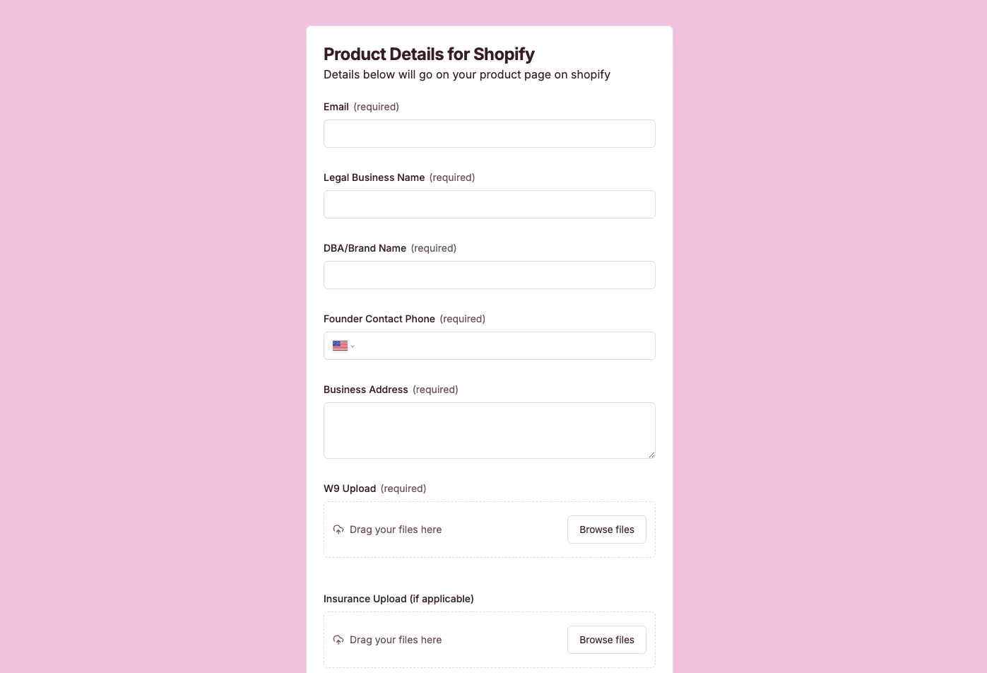 Instant Shopify